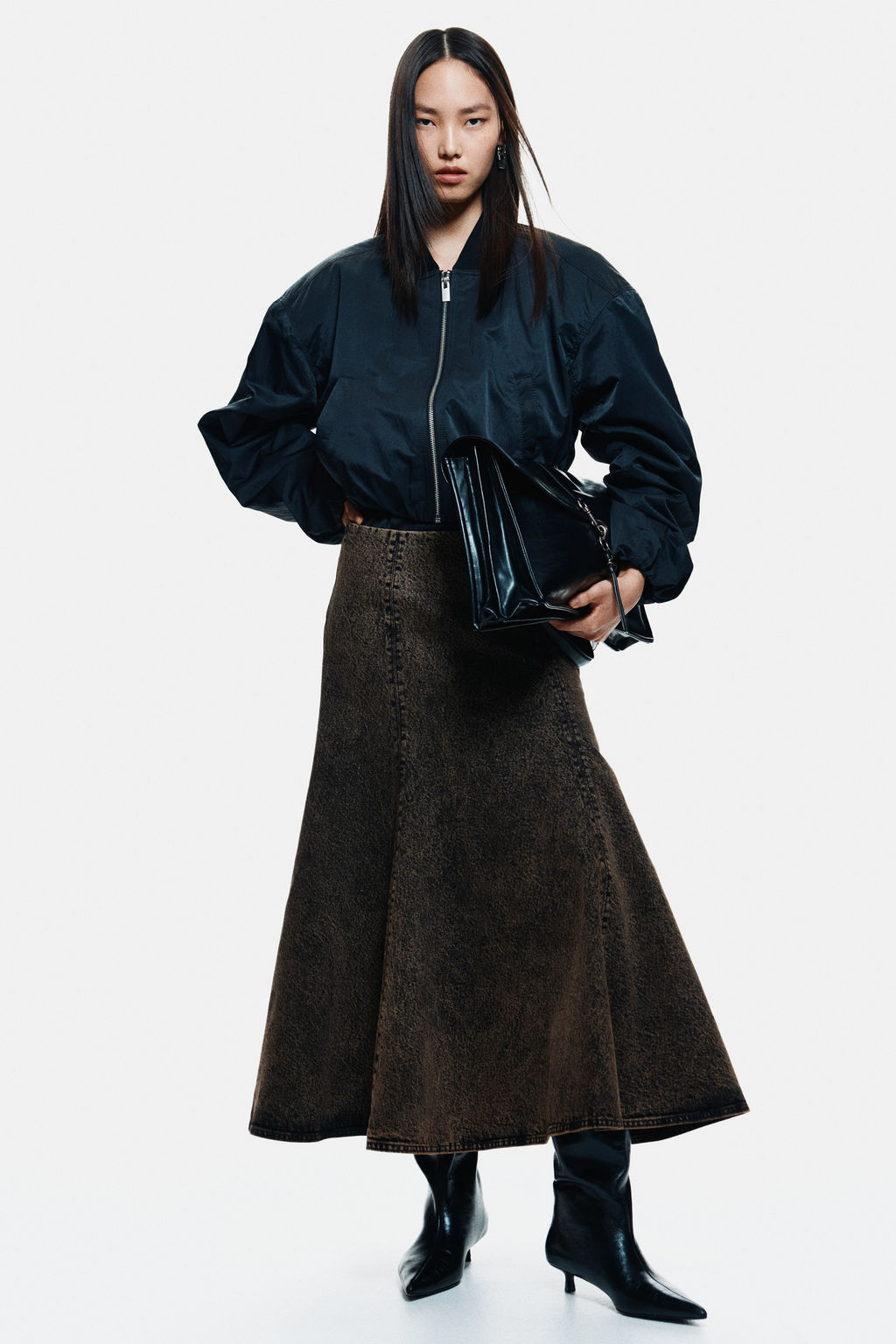 Falda denim con vuelo - H&m фото 3