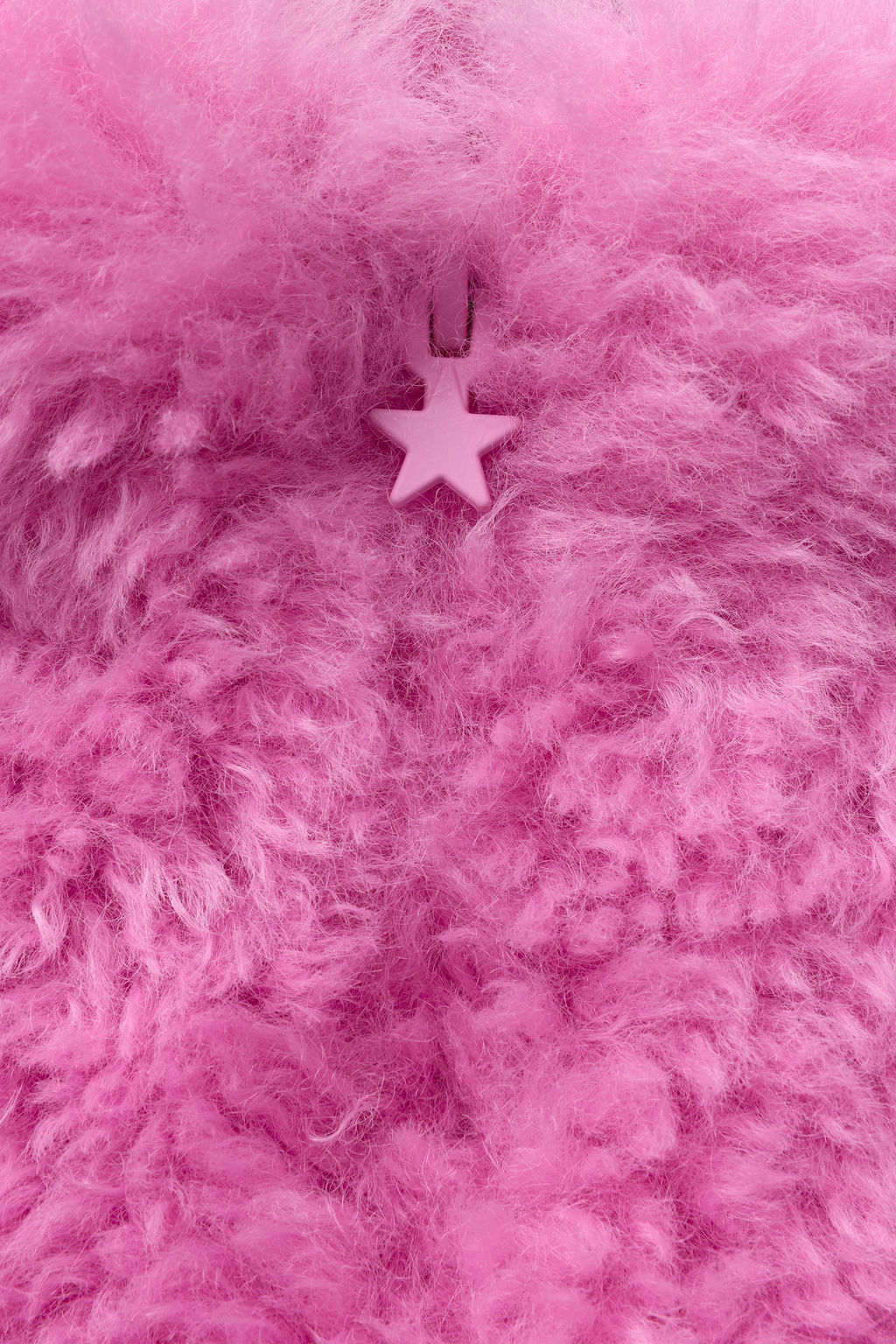 FAUX FUR HOODED JACKET - Zara фото 7