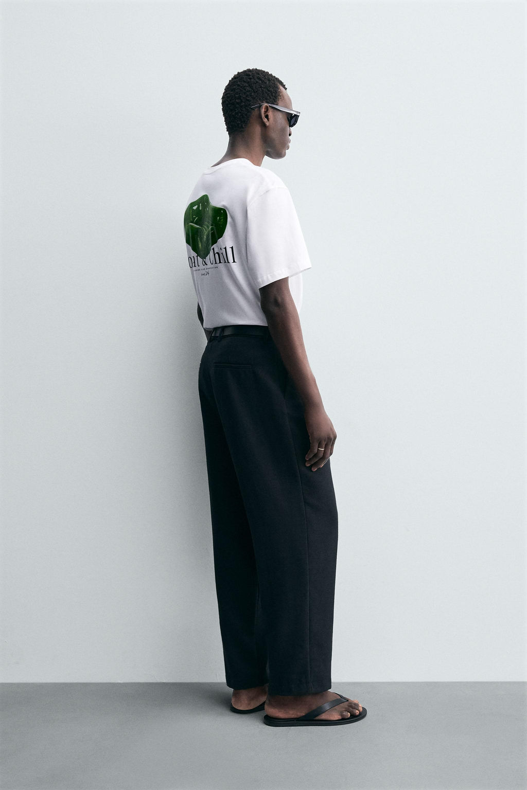 CONTRAST PRINT T-SHIRT - Zara фото 4