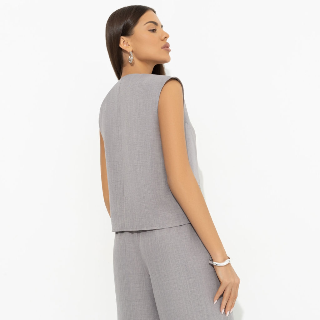 Жилет свободной посадки, Строго по моде - Charutti фото 5