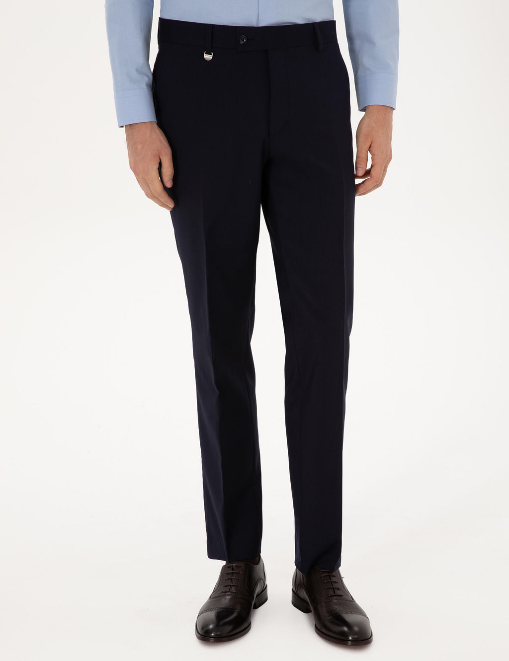 Lacivert Slim Fit Kuma_ Pantolon