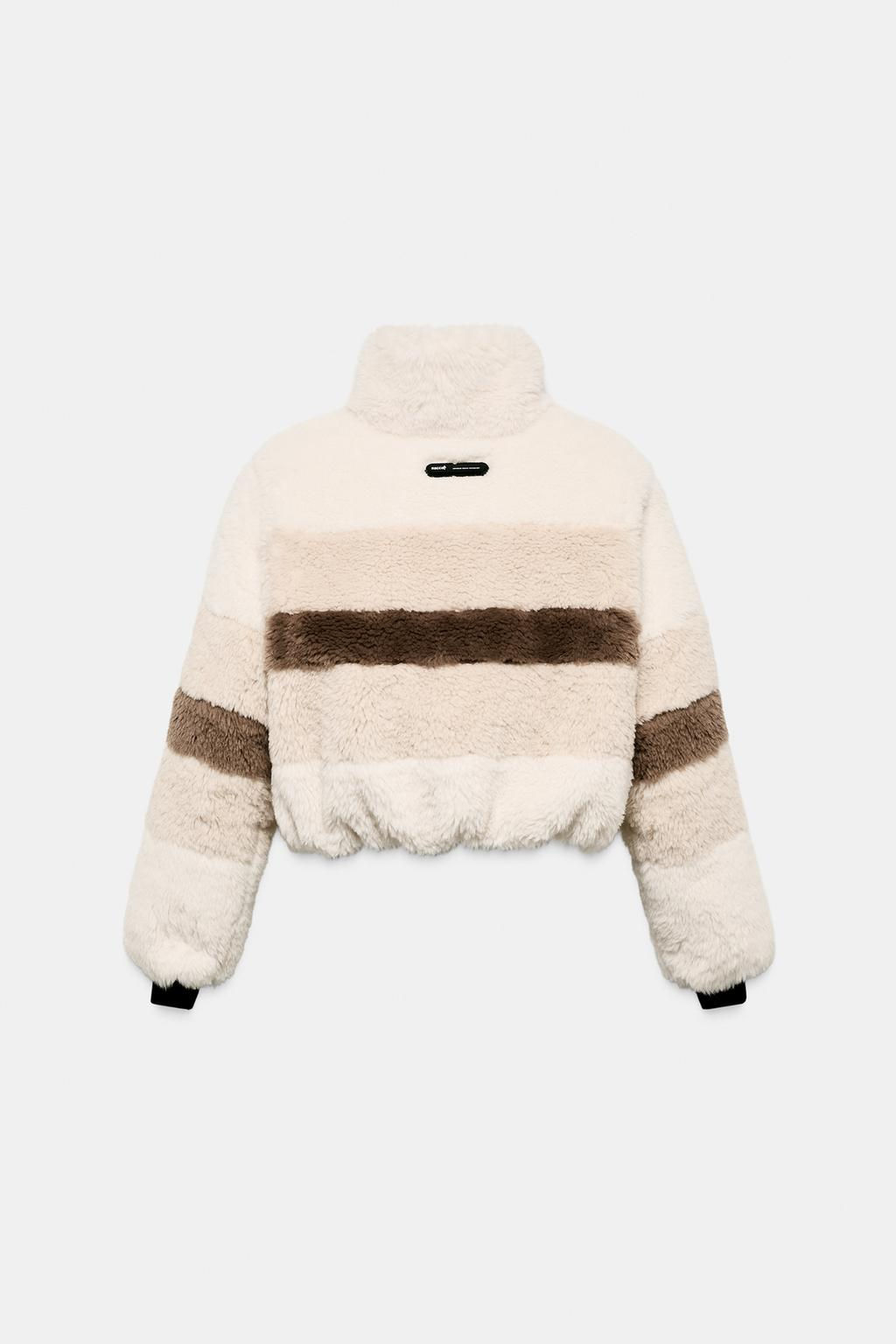 FAUX SHEARLING JACKET HEIQ XREFLEX RECCO® TECHNOLOGY SKI COLLECTION, CHARACTERISTICS - Zara фото 7