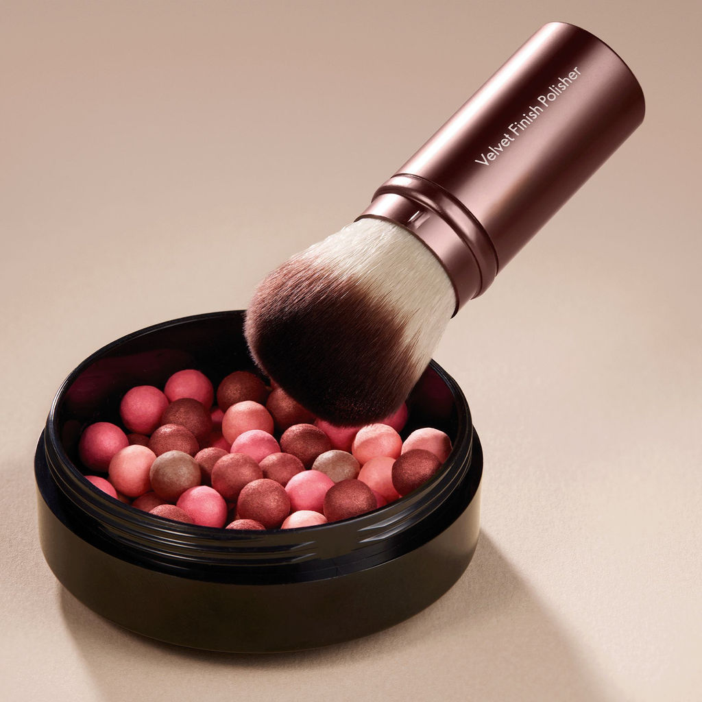 Румяна-бронзер в шариках Giordani Gold_ Морозная вишня - Oriflame фото 4