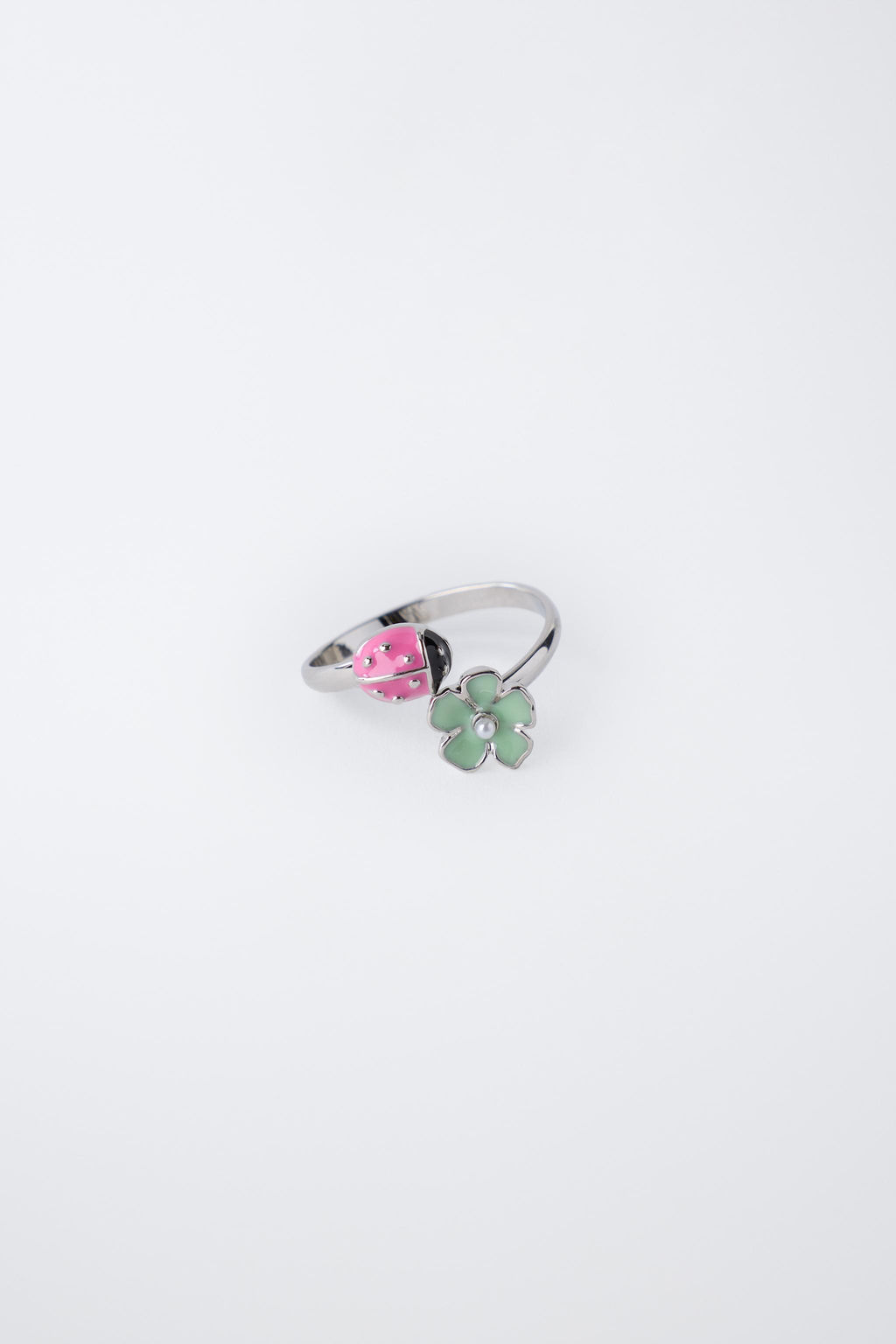 PACK COLLAR Y ANILLO FORMAS / Plata - Zara фото 3