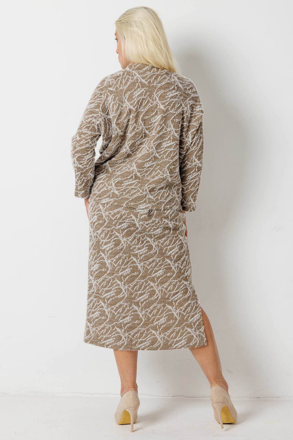 Юбка женская 152/15/Коричневый - Rise фото 5