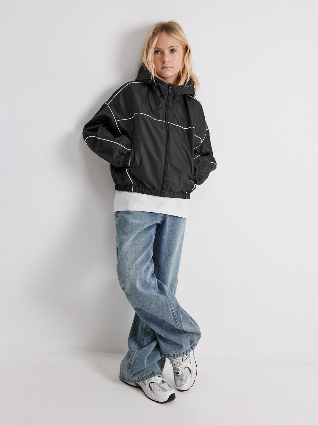 ACOOLA / Куртка детская для девочек Galium черный  фото 3