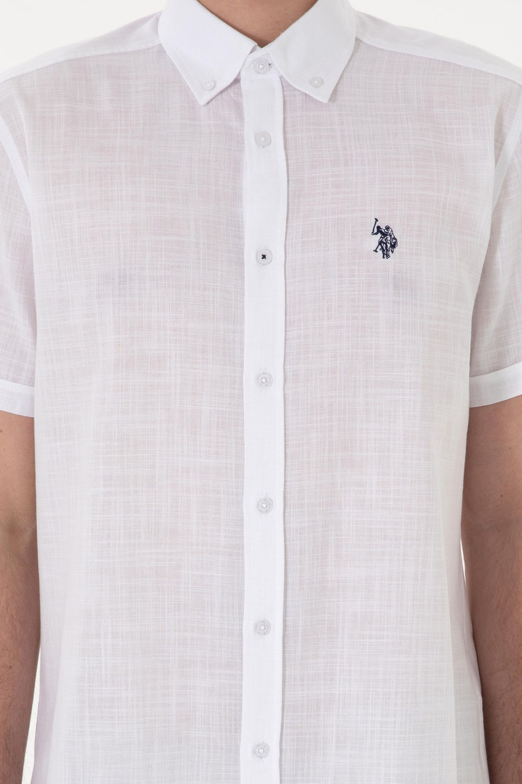 Erkek Beyaz K_sa Kollu G_mlek Sepette S_rpriz _ndirim - U.s. polo assn фото 7