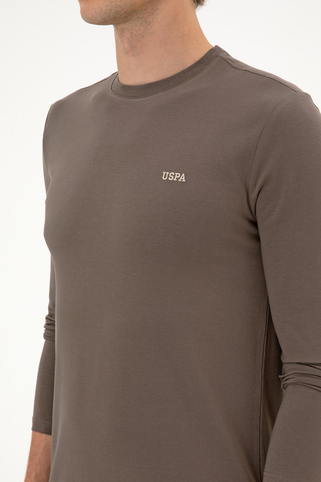 Erkek Vizon Basic Sweatshirt Sepette S_rpriz _ndirim - U.s. polo assn фото 7