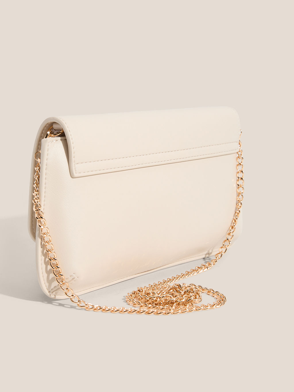 Клатч LOVE MOSCHINO SCRIPT Артикул 4460027, молочно-бежевый  фото 3