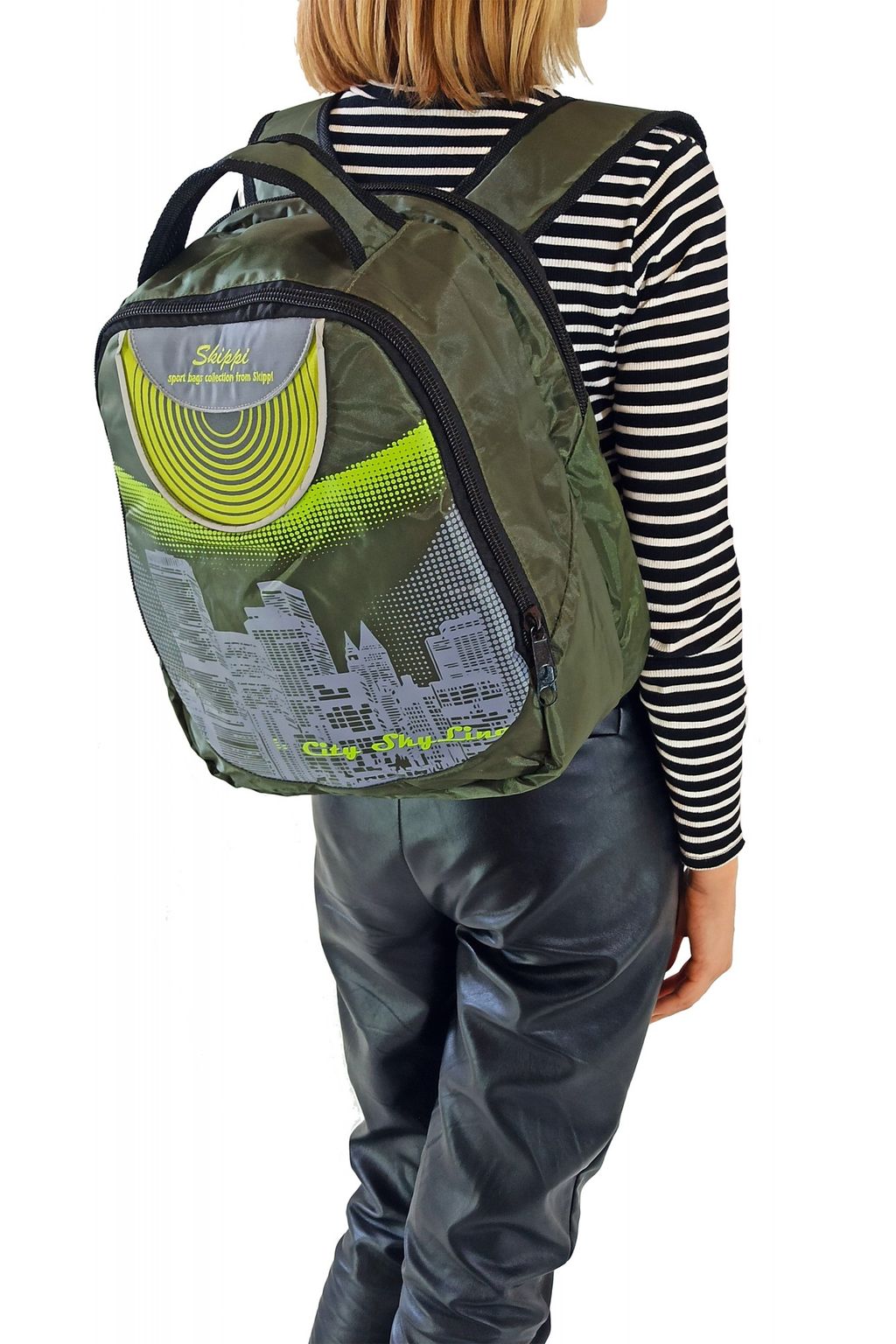 2195 Рюкзак Сити арт345 хаки - АстраТекстиль фото 2