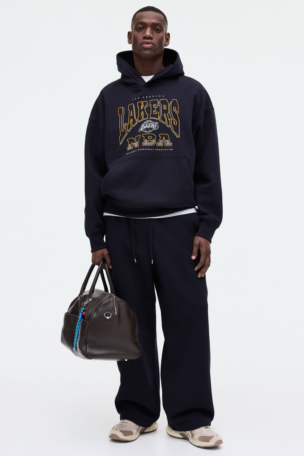 Sudadera con capucha y motivo Oversized Fit - H&m фото 4