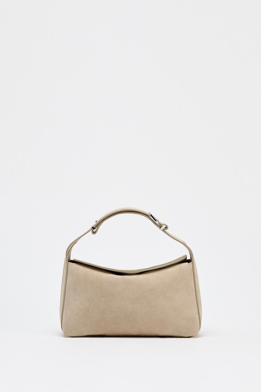 SPLIT SUEDE MINI HANDBAG - Zara фото 2