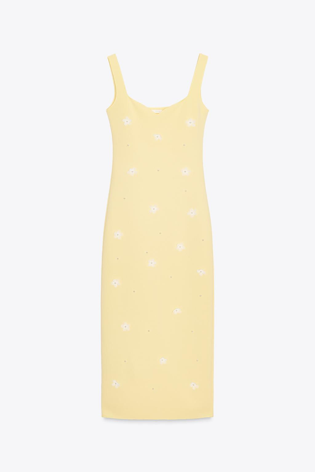 FLORAL STRETCH DRESS - Zara фото 7
