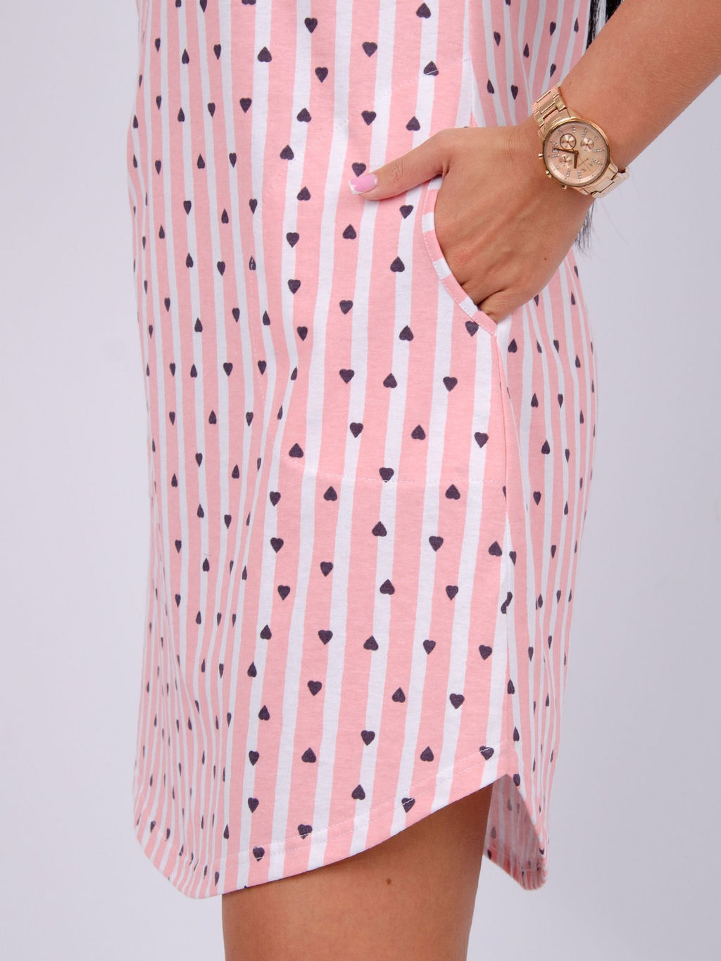 Туника "Душечка" пинк, трикотаж