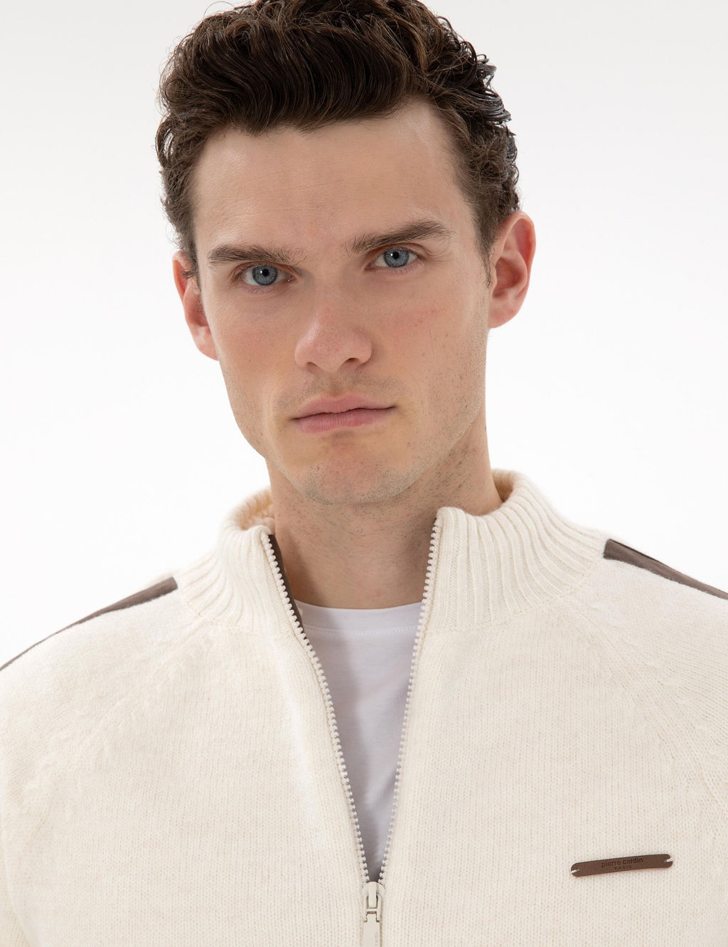 Ekru Comfort Fit Triko H_rka - Pierre cardin фото 2