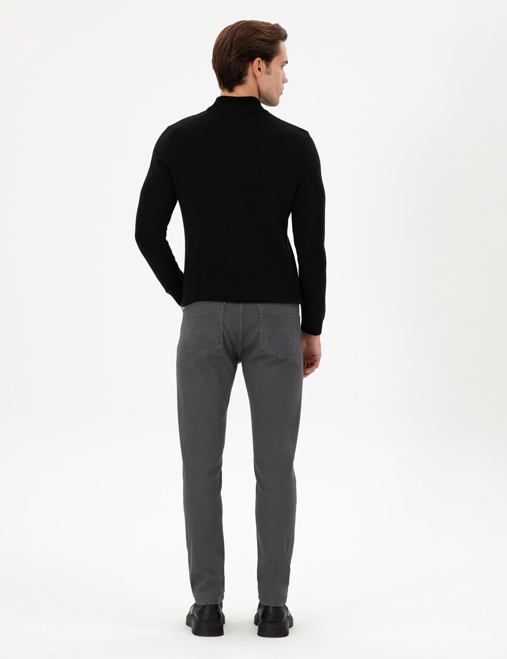 Мужские джинсовые брюки с каменным узором - U.s. polo assn фото 4