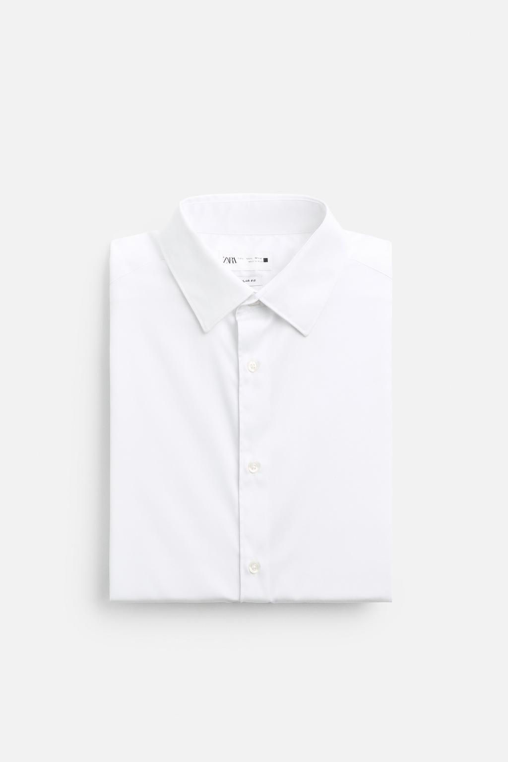 TEXTURED TWILL SHIRT - Zara фото 10