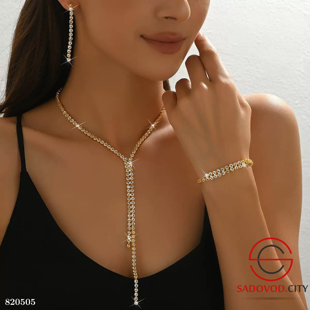 Набор бижутерии со стразами - Bruno фото 3