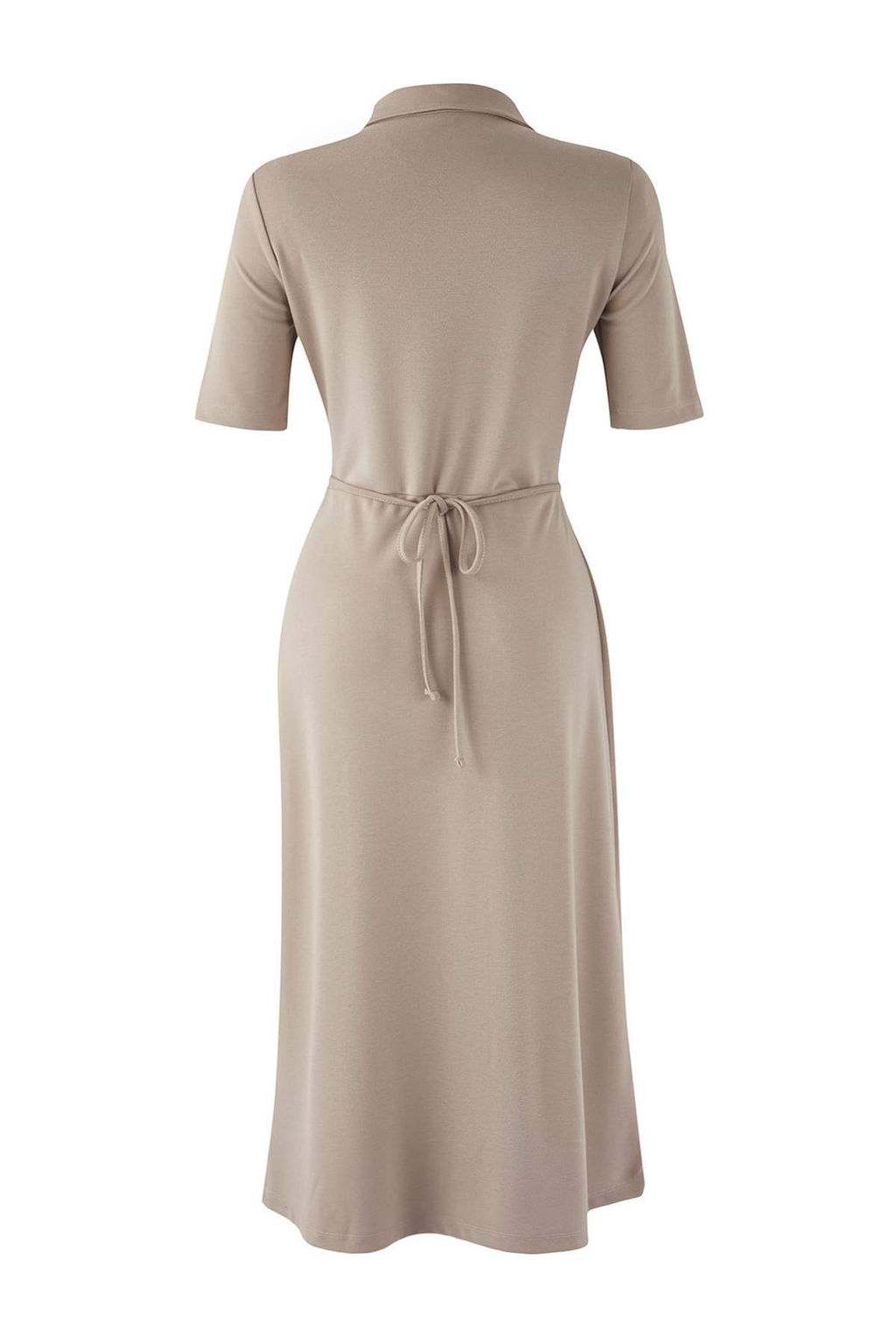 Tas Kemerli Truvakar Kol A Line/Klos Duz Midi Orme Elbise TWOAW26EL00023