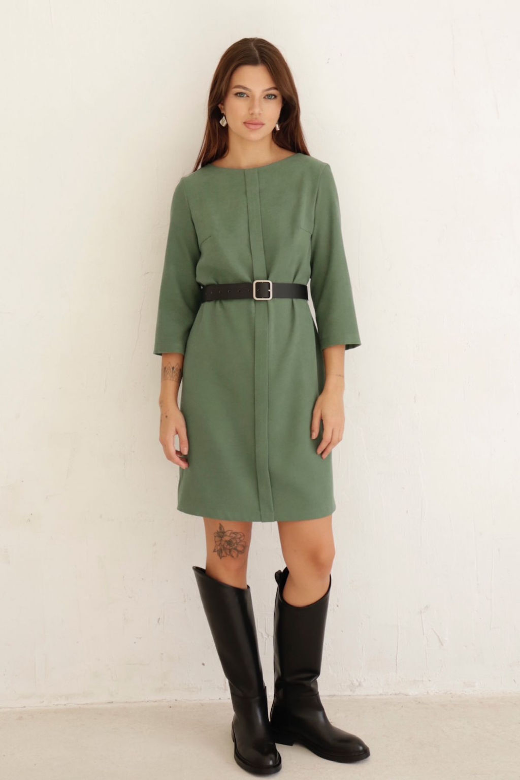 Платье с планкой базовое - Martichelli фото 26