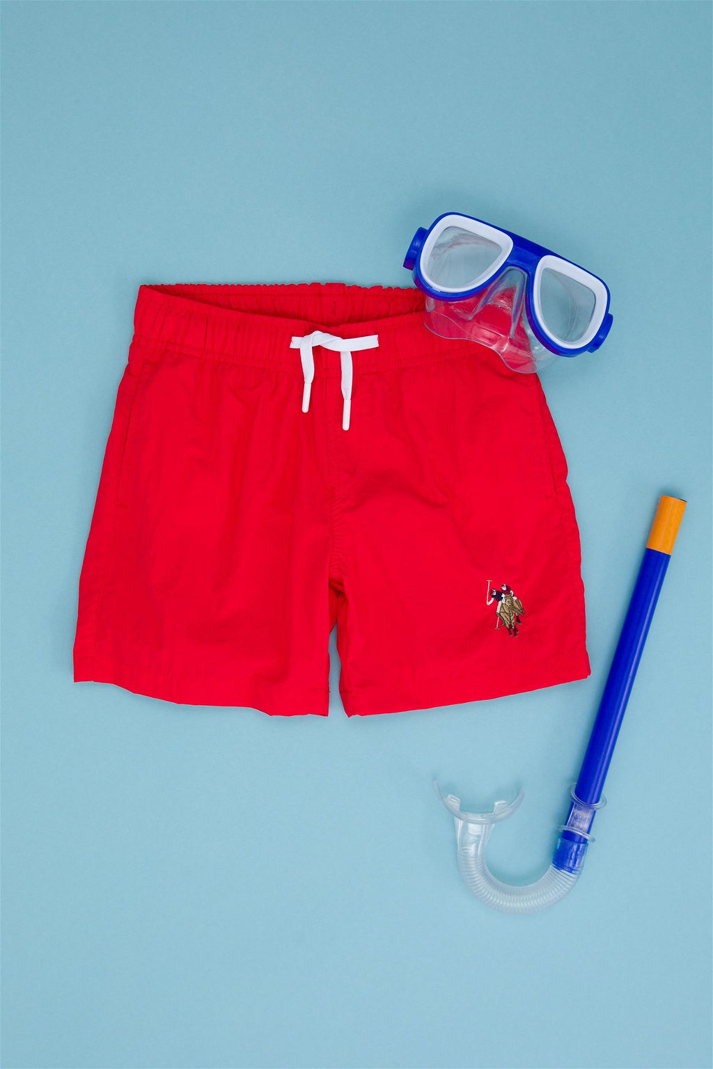 Красные шорты для плавания для мальчиков Неожиданная скидка в корзине