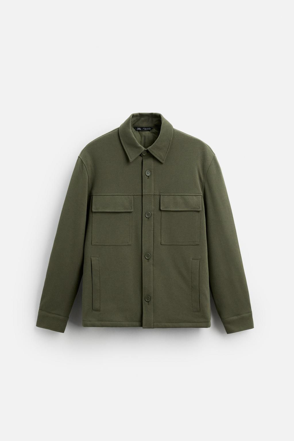 COMFORT PADDED OVERSHIRT - Zara фото 16
