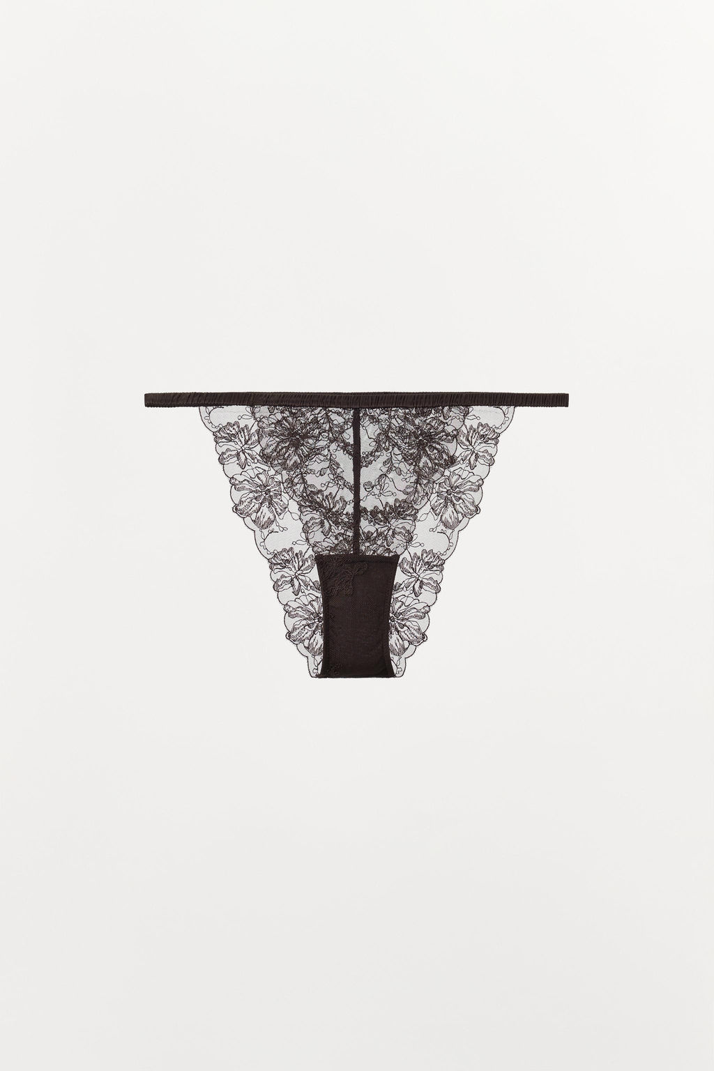 LACE-TRIMMED BRIEFS - Zara фото 5