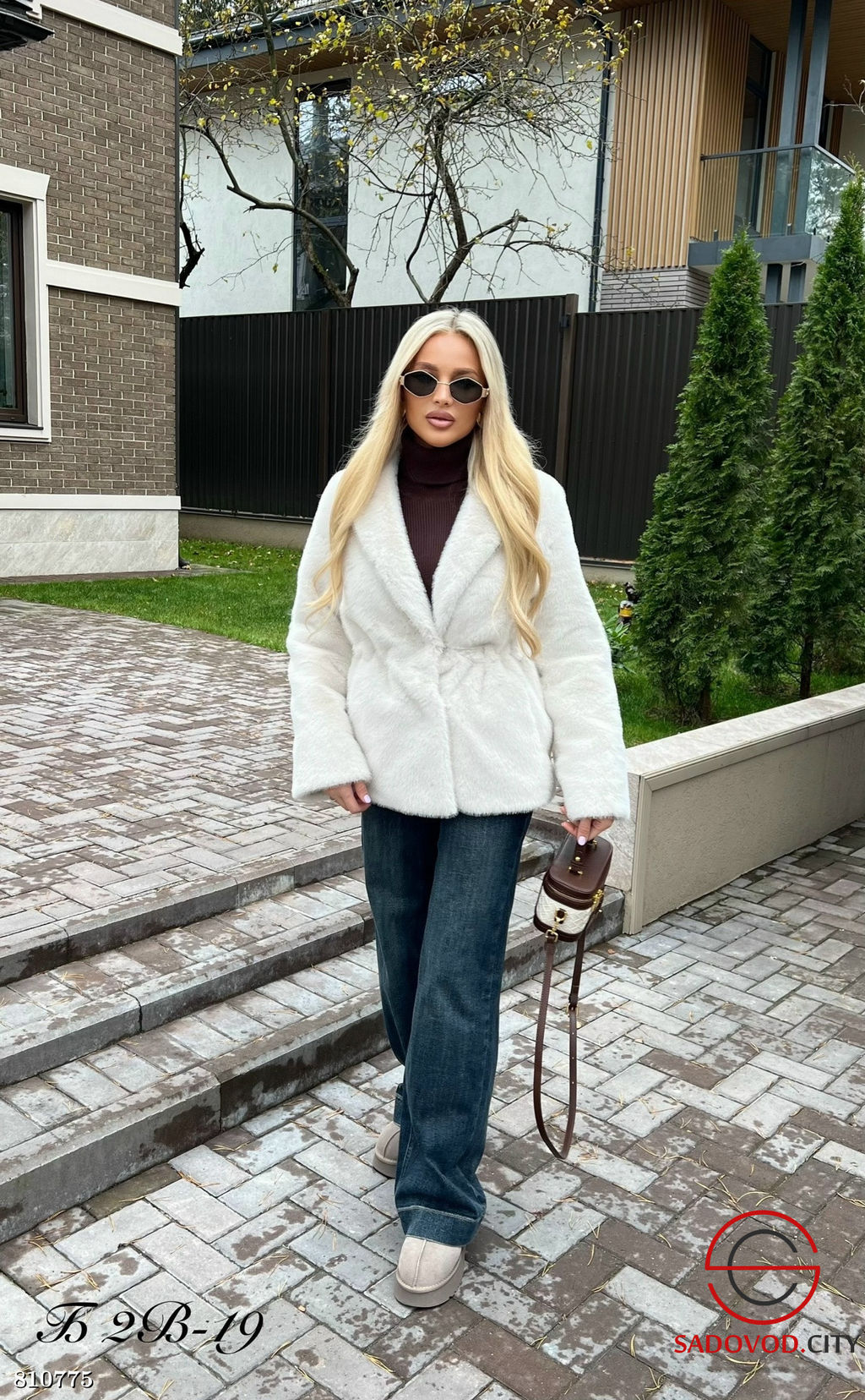 Шуба на кулиске с поясом