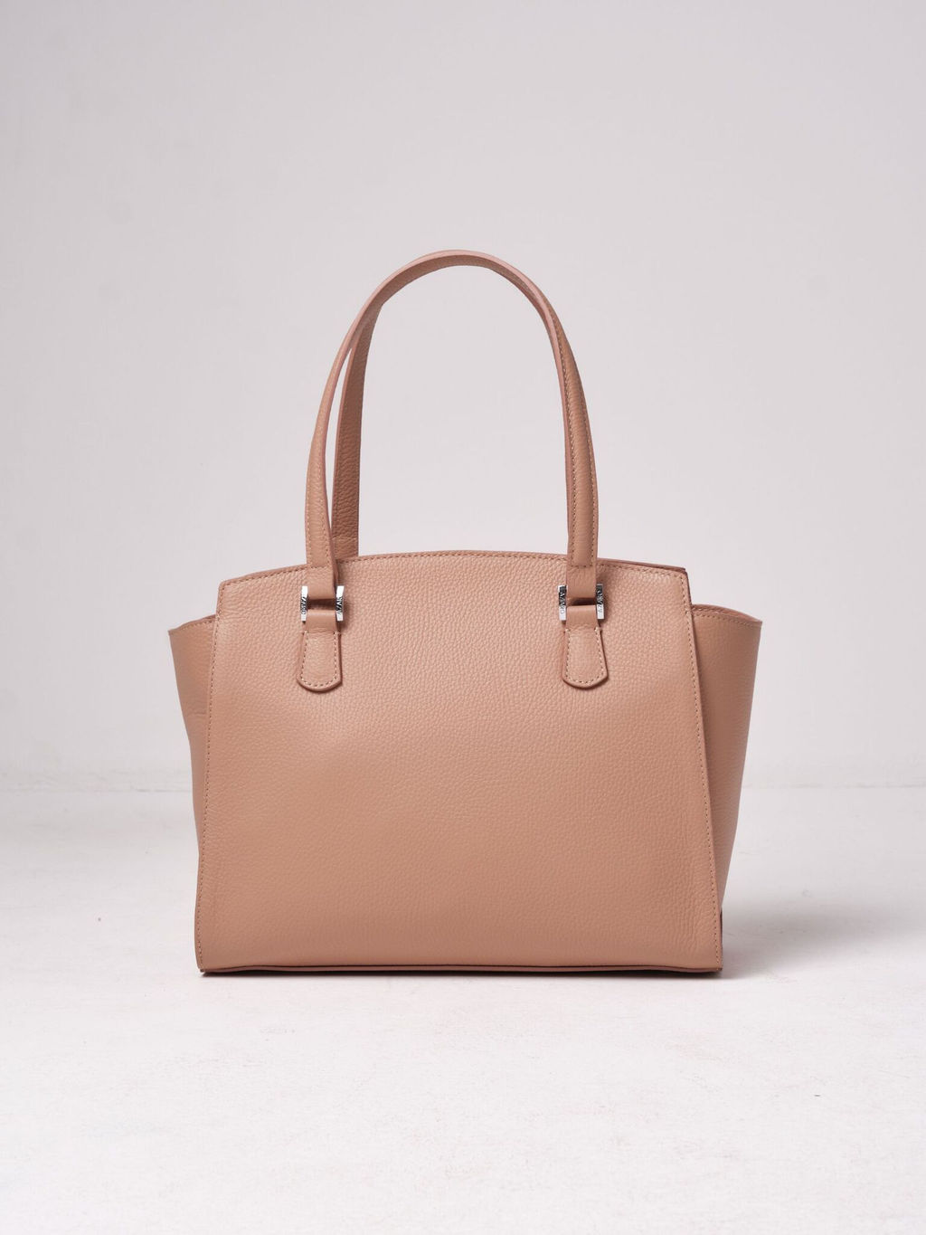 Сумка кожаная Azaro 30690 бежевая нуга