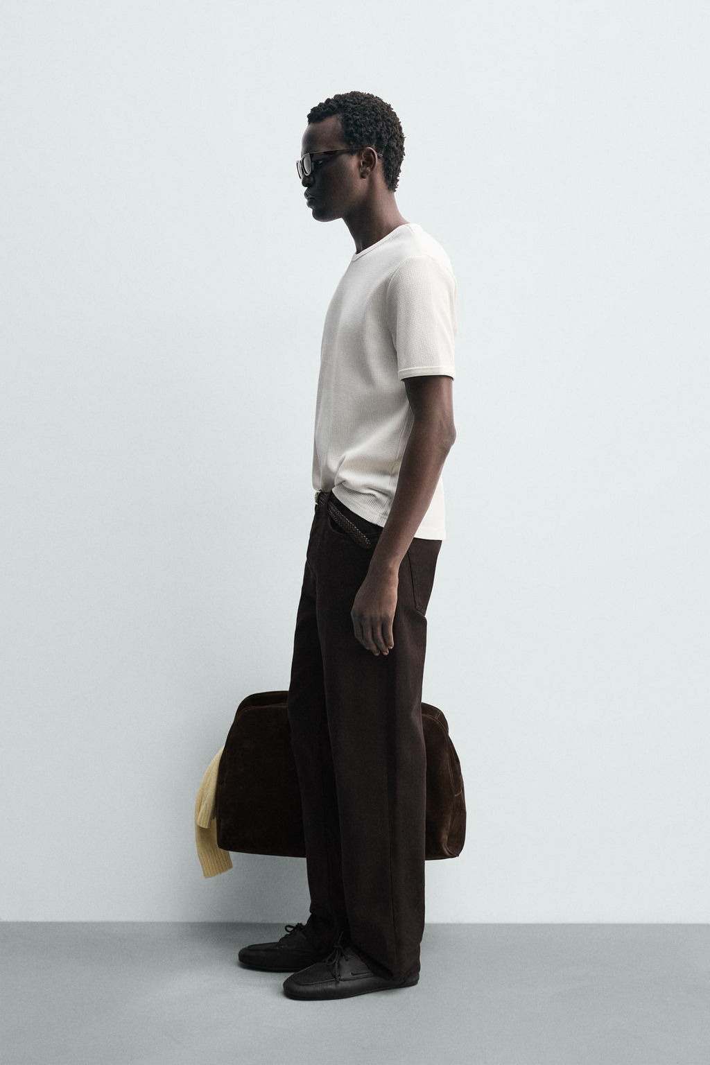 WAFFLE-KNIT T-SHIRT - Zara фото 4