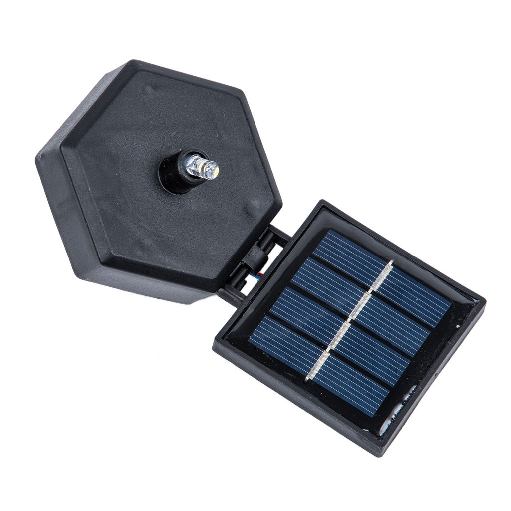 USL-S-836/PM410 HEDGEHOG Садовый светильник на солнечной батарее Ёжик. 1 светодиод. Теплый белый свет. 1*АAА Ni-Mh аккумулятор в/к. IP44. TM Uniel - Volpe фото 3