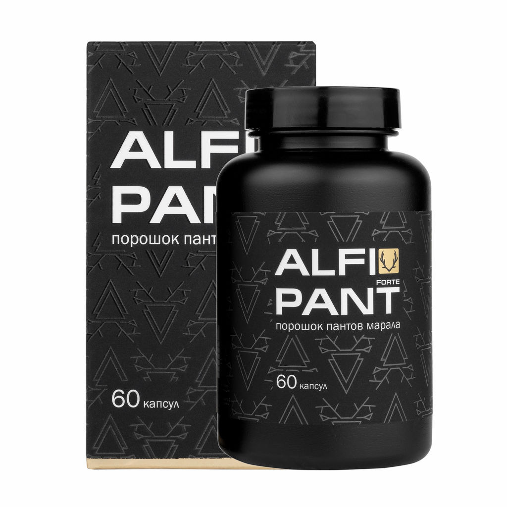 БАД Алфипант Форте №60 Алфит порошок пантов марала Плюс 2172  фото 2