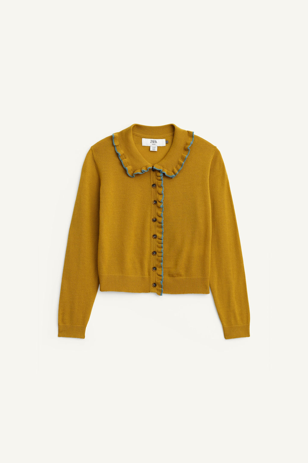 100% WOOL PETER PAN COLLAR JUMPER LIMITED EDITION - Zara фото 5