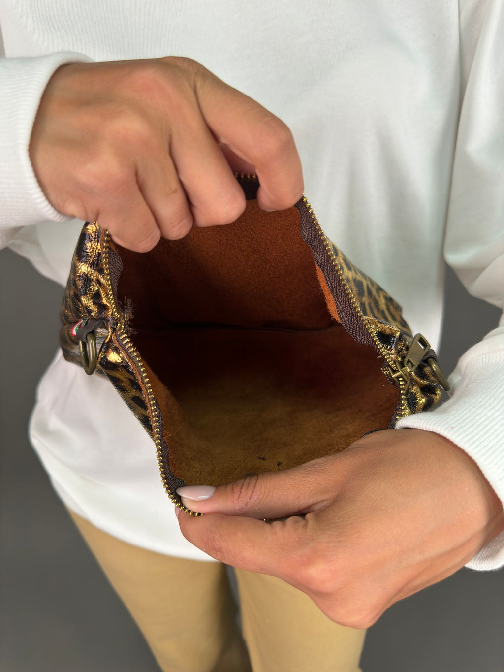 Сумка женская из телячьей кожи