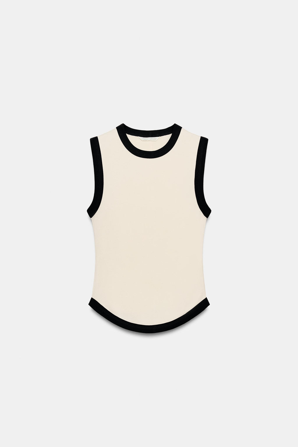 CAMISETA VIVOS CONTRASTE / Blanco roto - Zara фото 5