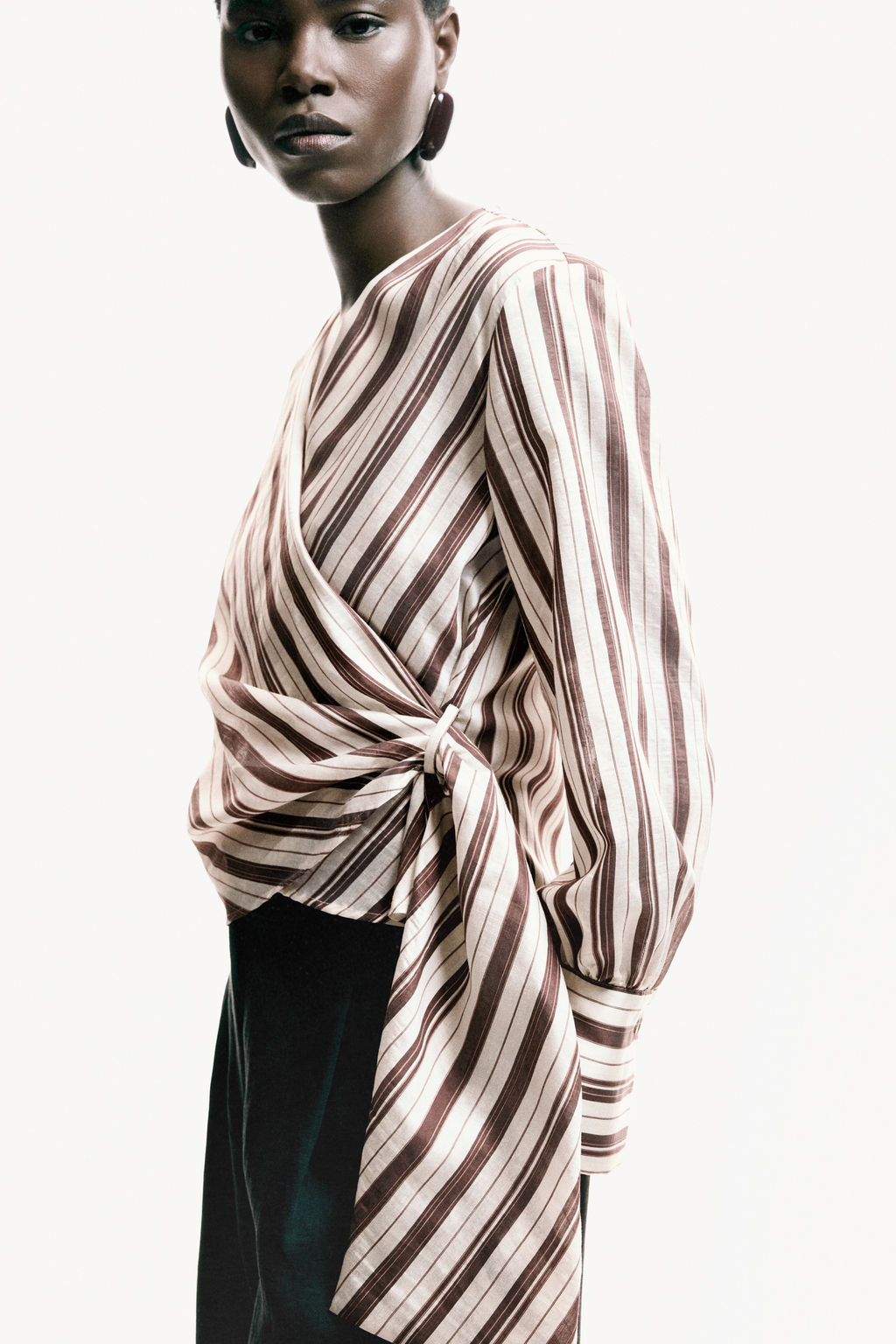 Blusa cruzada - H&m фото 3