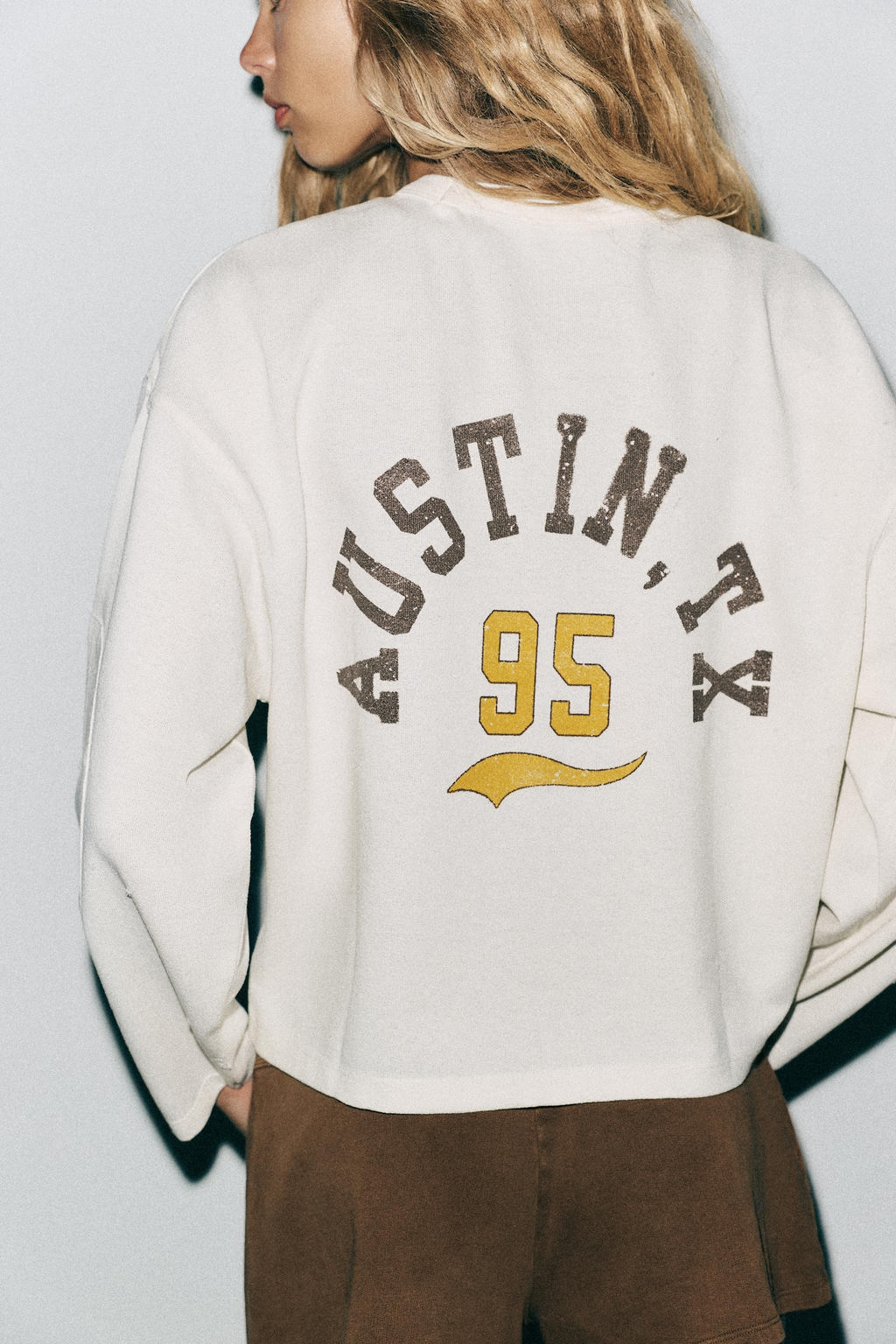 SLOGAN SWEATSHIRT - Zara фото 11
