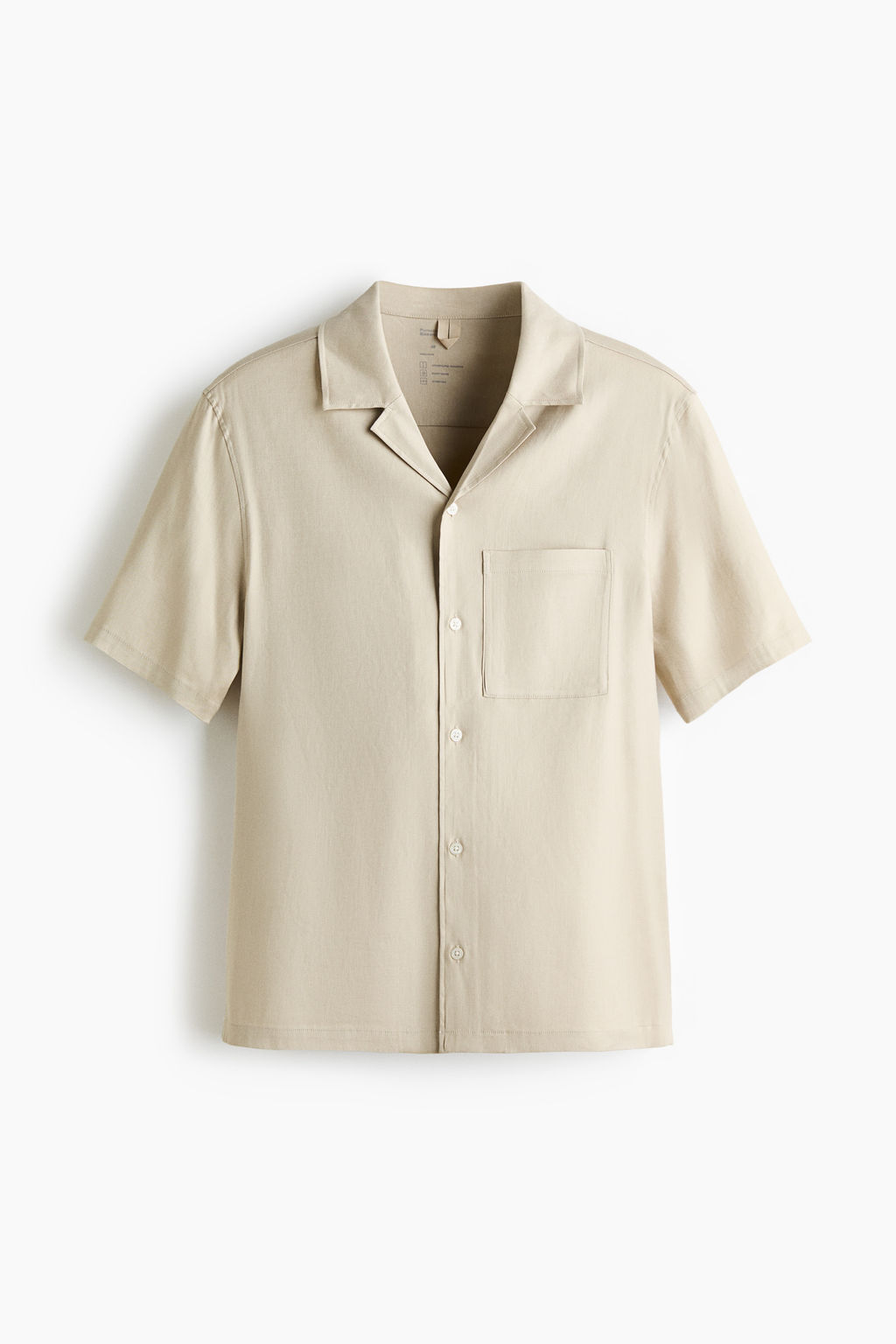 Camisa en mezcla de lino Easy Care Regular Fit - H&m фото 2