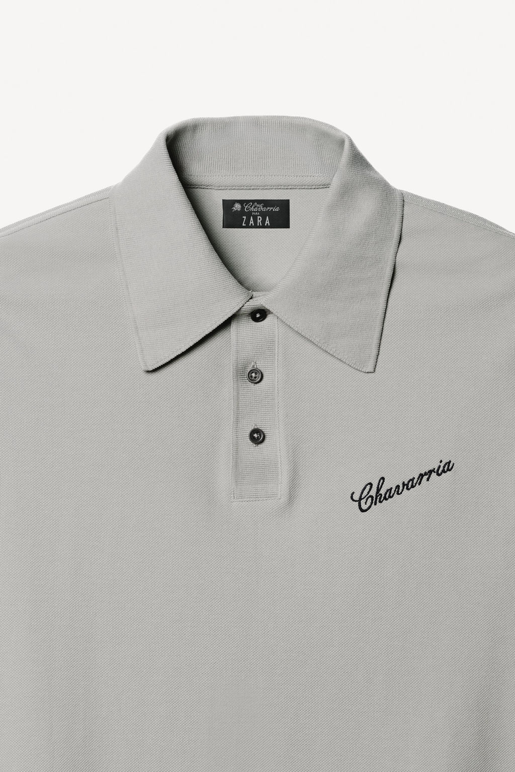 POLO SLIM FIT WILLY CHAVARRIA X ZARA / Azul / Gris  фото 3