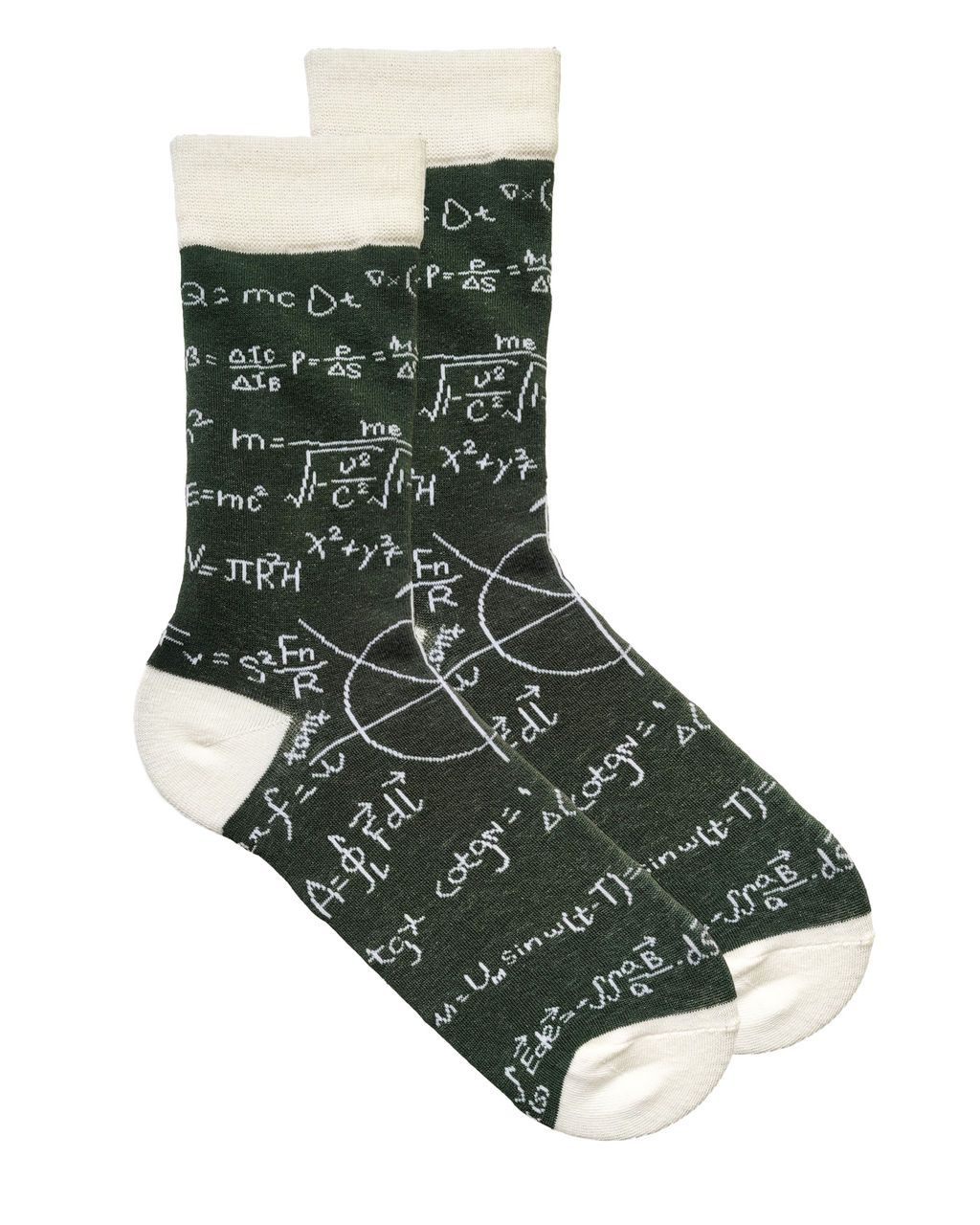 Носки р.40-45 Math Green - Krumpy фото 2