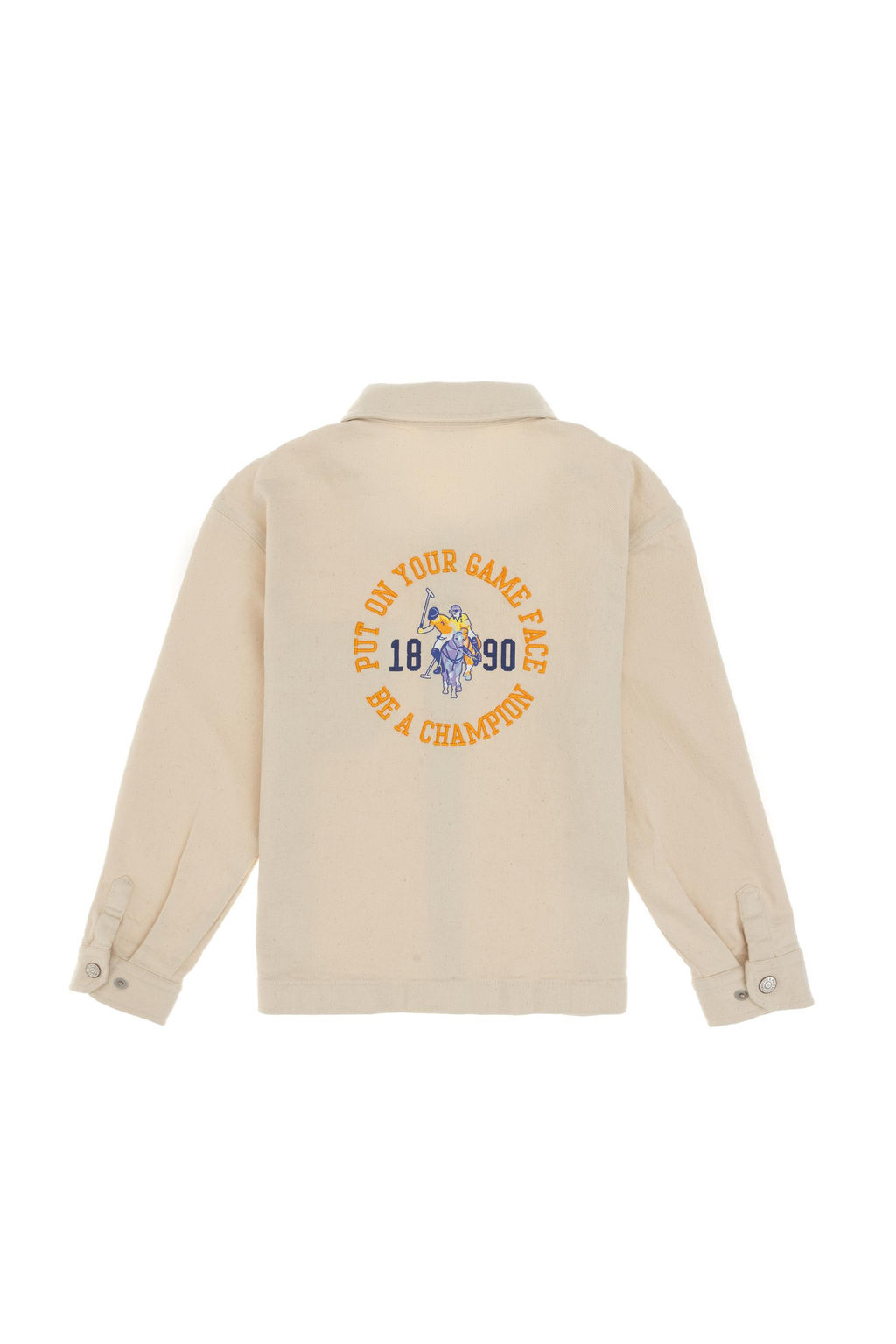 Erkek _ocuk Krem Uzun Kollu G_mlek Sepette S_rpriz _ndirim - U.s. polo assn фото 3