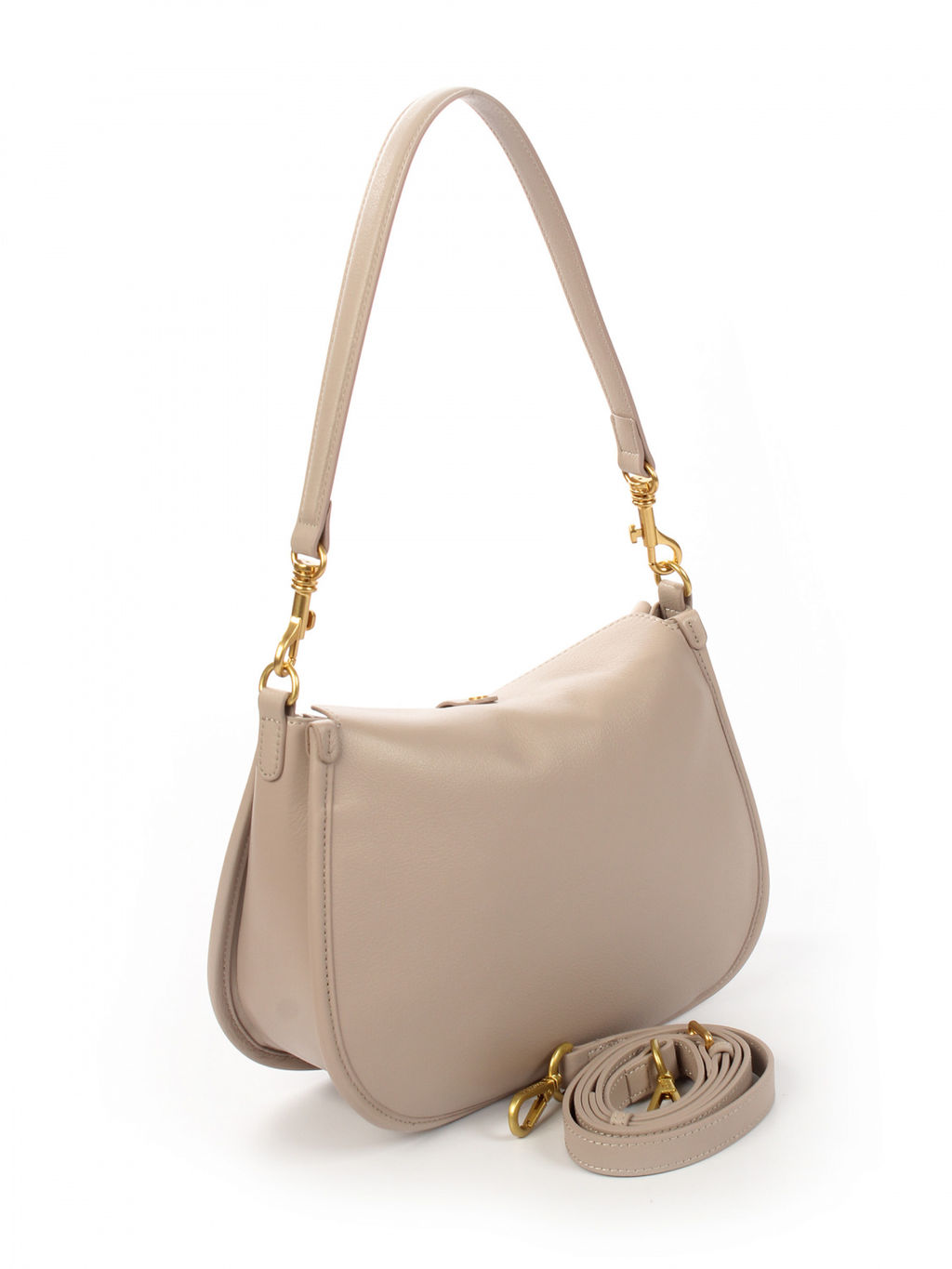 LACCOMA сумка АМ2400-бежевый натуральная кожа