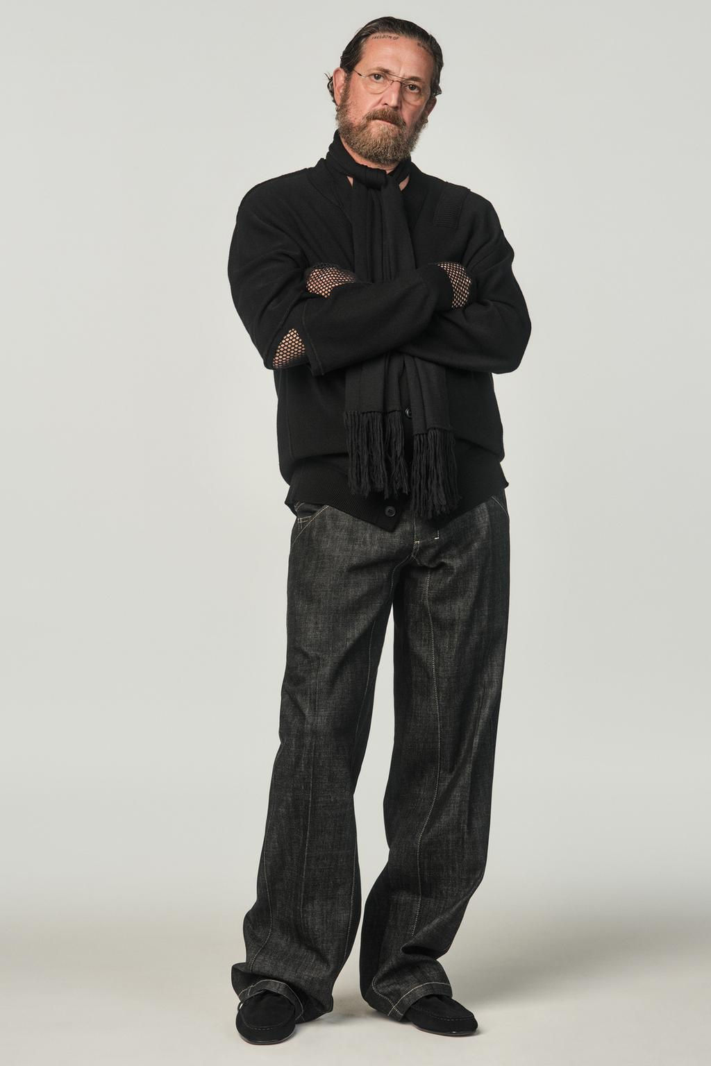 RELAXED-FIT STRAIGHT-LEG JEANS X STEFANO PILATI