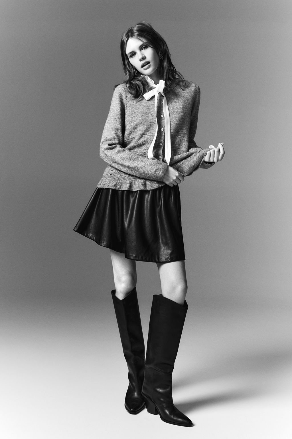 C?rdigan en punto pointelle - H&m фото 4