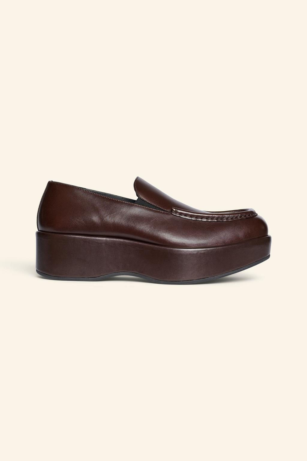 LEATHER LOAFERS - LIMITED EDITION - Zara фото 6