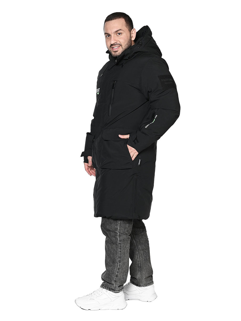Куртка A-89108 Черный - Snow headquarter фото 3