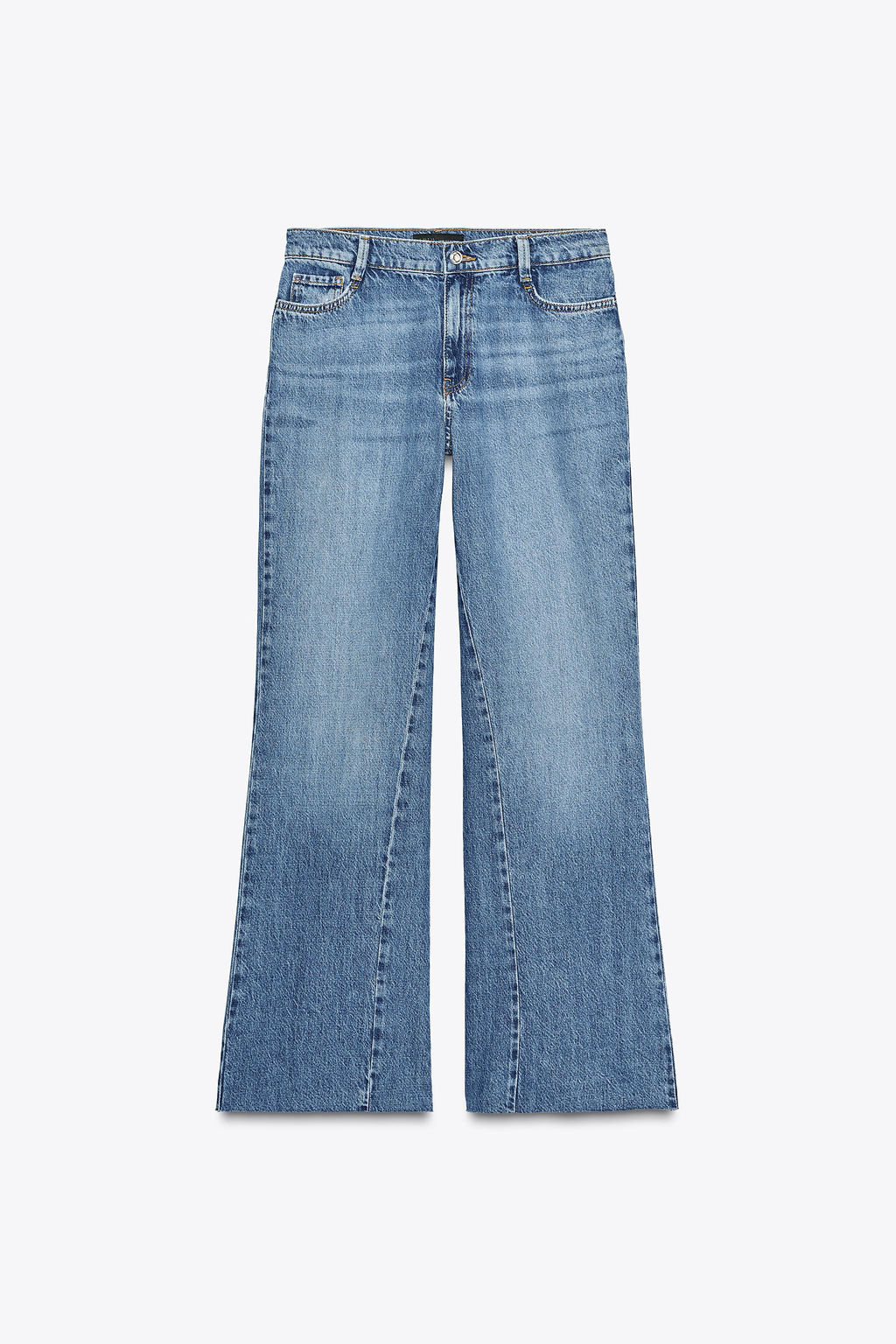 Z1975 HIGH-WAIST WIDE-LEG JEANS - Zara фото 6