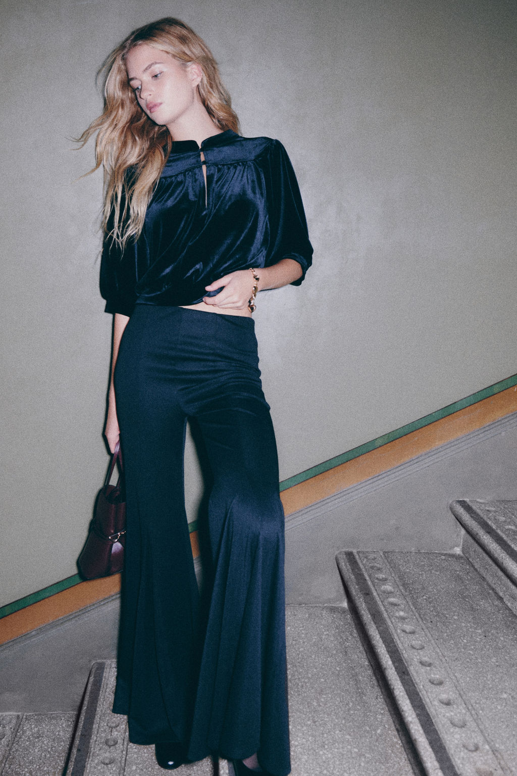 Top de velour - H&m фото 4