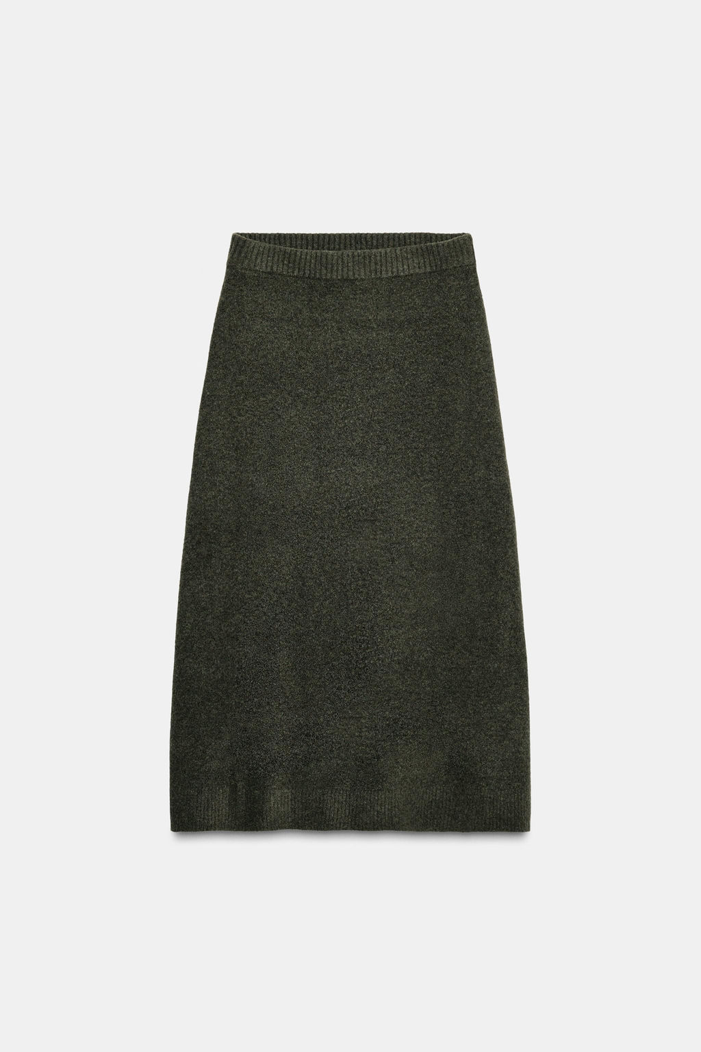 SOFT-TOUCH KNIT MIDI SKIRT - Zara фото 5