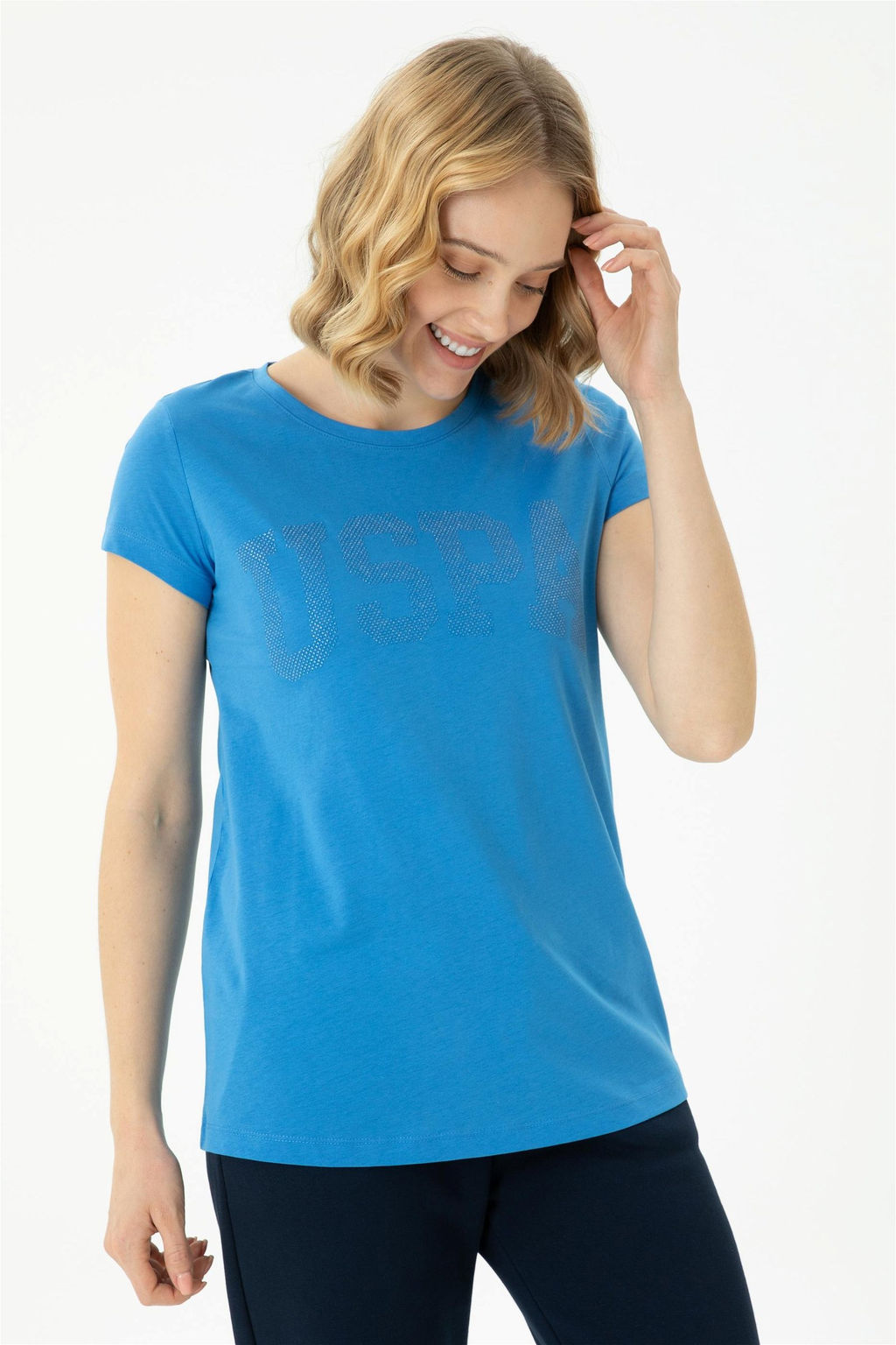 Женская базовая футболка Saks - U.s. polo assn фото 10